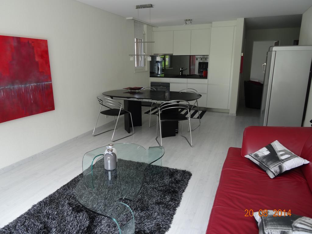 Appartamento Haus Montanara Unterbäch Esterno foto